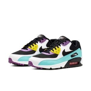Nike Air Max 90 Essential Black/White/Bright Violet, AJ1285-024